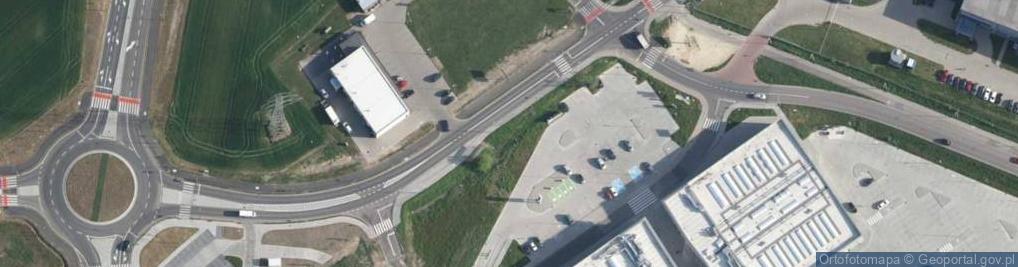 Zdjęcie satelitarne Paczkomat InPost ZOR33M