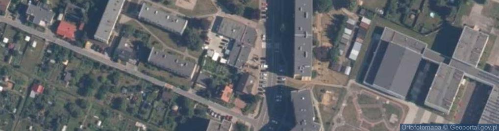 Zdjęcie satelitarne Paczkomat InPost ZTW06M
