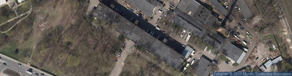 Zdjęcie satelitarne Hala Paintballowa LABSEKTOR