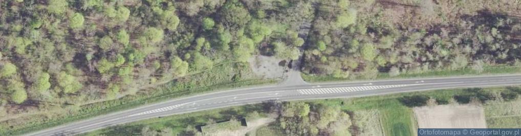 Zdjęcie satelitarne paintballglogow.pl parking