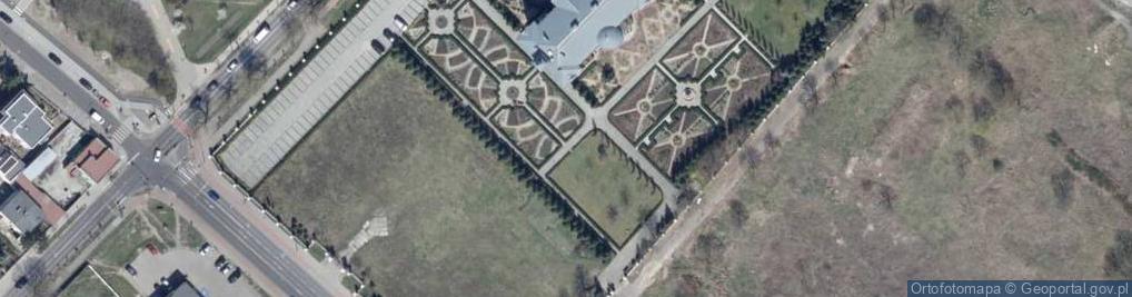 Zdjęcie satelitarne Bursztynowy Pałac