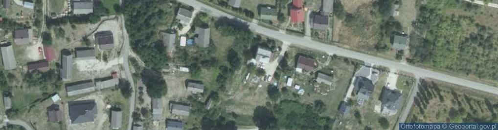 Zdjęcie satelitarne Dwór Bosowskich herbu Ślepowron