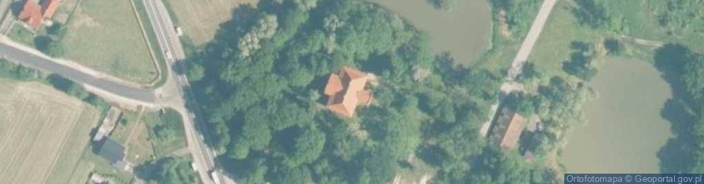 Zdjęcie satelitarne Dwór Chrząszczów