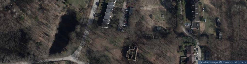 Zdjęcie satelitarne Dwór Kochanowskich