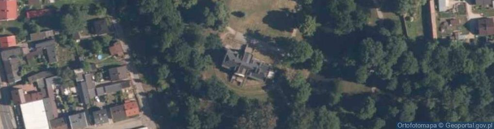 Zdjęcie satelitarne Dwór Ostrowskich