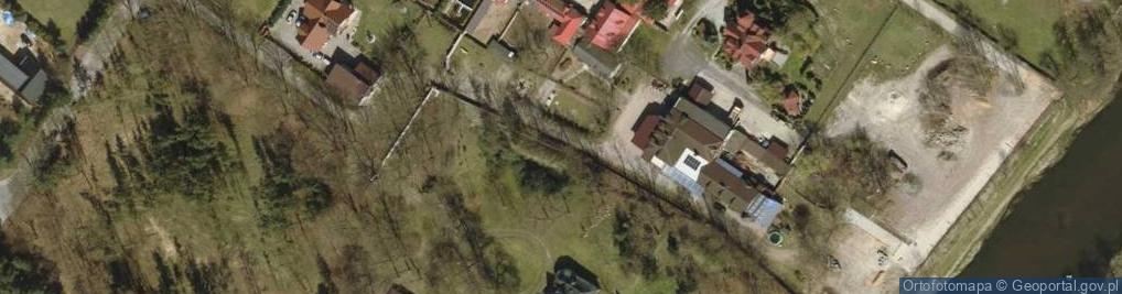 Zdjęcie satelitarne Dwór Polachowskich