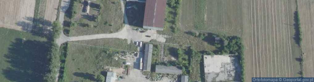 Zdjęcie satelitarne Dwór Popławskich herbu Jastrzębiec