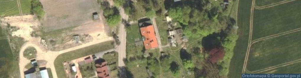 Zdjęcie satelitarne Dwór Siegfriedów w Podleśnem