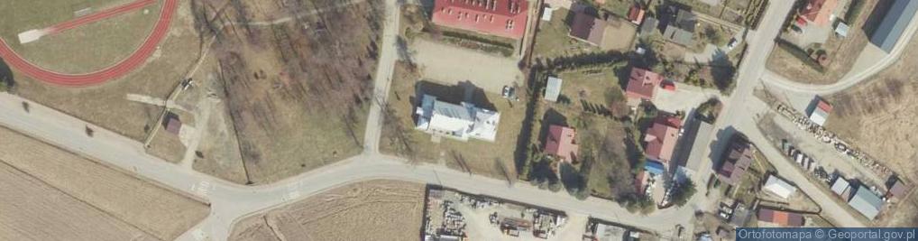 Zdjęcie satelitarne Dwór Szeptyckich w Korczynie