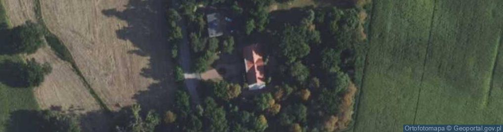 Zdjęcie satelitarne Dwór w Chrząstowie