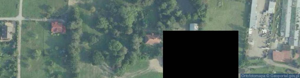 Zdjęcie satelitarne Dwór w Gdowie