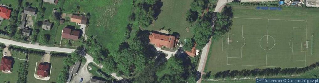 Zdjęcie satelitarne Dwór w Goszczy