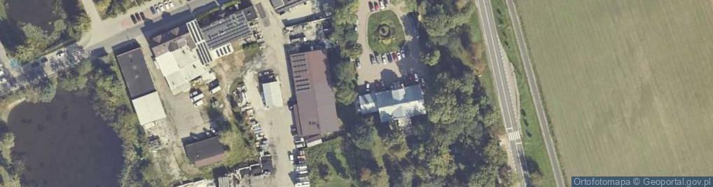 Zdjęcie satelitarne Dwór z 2 poł. XIX w.