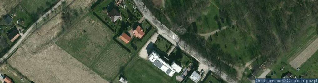 Zdjęcie satelitarne Dworek na 25-lecie pracy