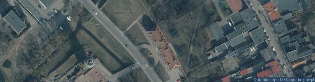 Zdjęcie satelitarne Pałac Anny Wazówny