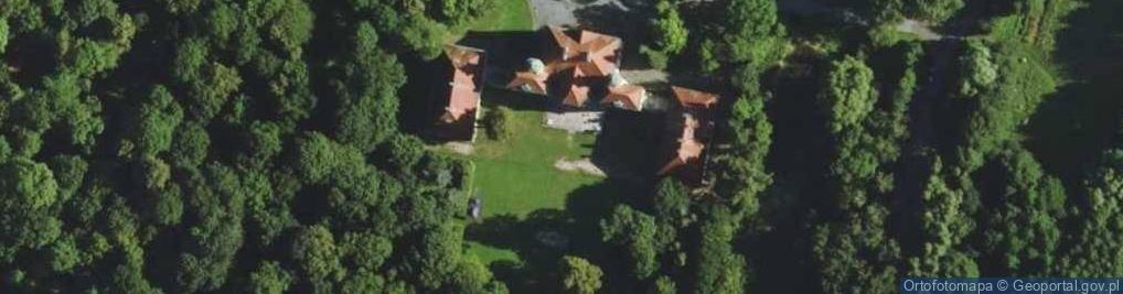 Zdjęcie satelitarne Pałac Bielińskich