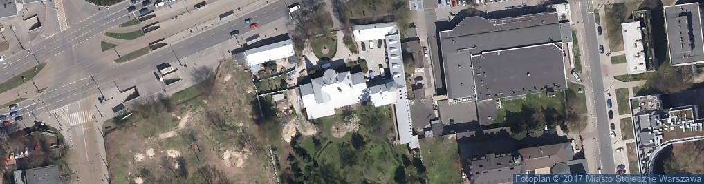 Zdjęcie satelitarne Pałac Biernackich
