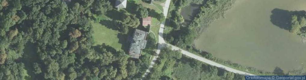 Zdjęcie satelitarne Pałac Deskurów