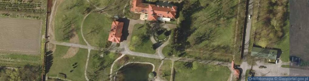 Zdjęcie satelitarne Pałac Donimirskich