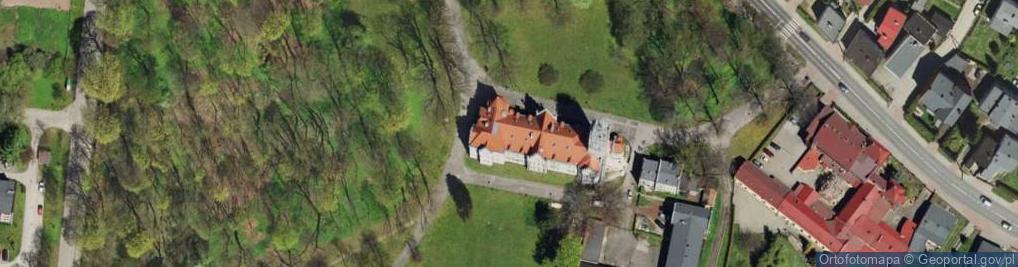 Zdjęcie satelitarne Pałac Donnersmarcków