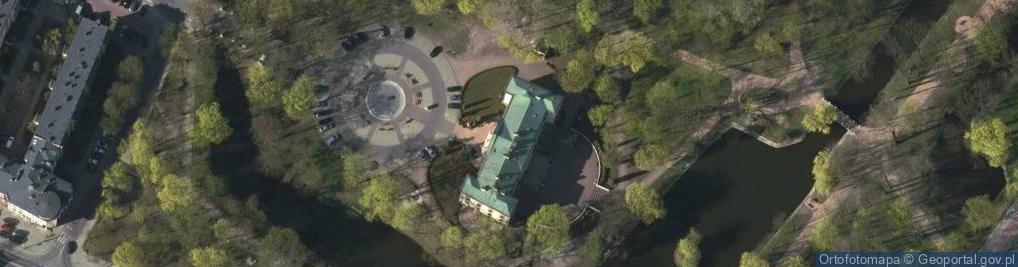 Zdjęcie satelitarne Pałac Doria- Dernałowiczów