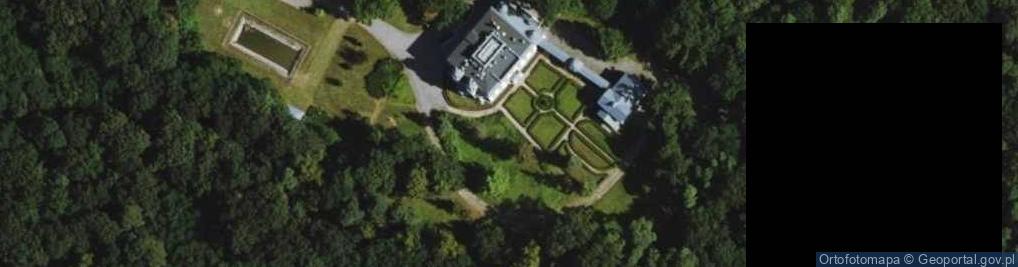 Zdjęcie satelitarne Pałac Epsteinów