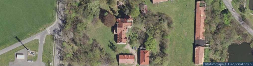 Zdjęcie satelitarne Pałac Hegenscheidtów