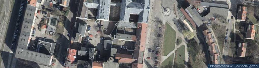 Zdjęcie satelitarne Pałac Joński w Szczecinie