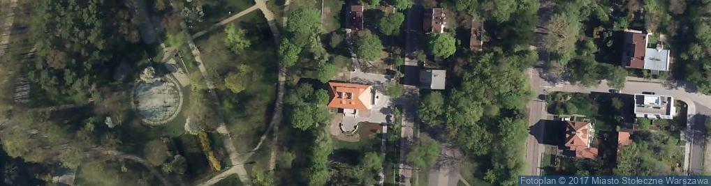 Zdjęcie satelitarne Pałac Karola Osterloffa