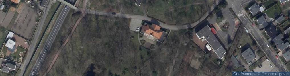 Zdjęcie satelitarne Pałac Karśnickich