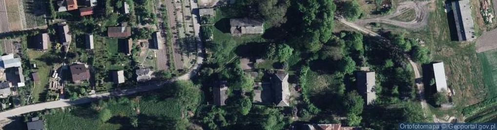 Zdjęcie satelitarne Pałac Kickich