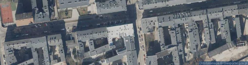 Zdjęcie satelitarne Pałac Maurycego Poznańskiego