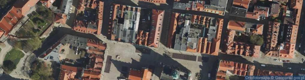 Zdjęcie satelitarne Pałac Mielżyńskich