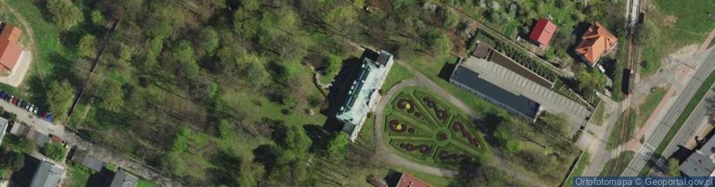 Zdjęcie satelitarne Pałac Mieroszewskich