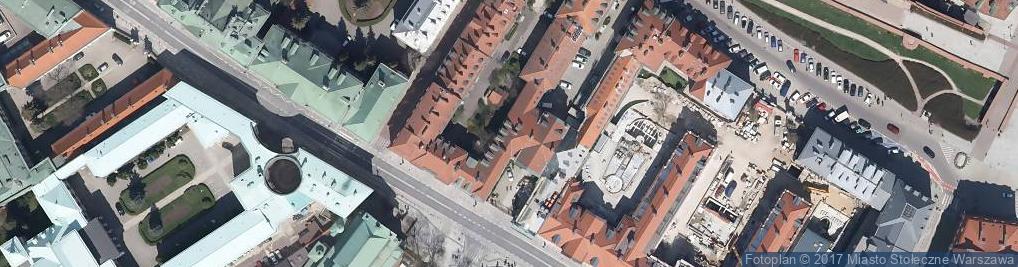 Zdjęcie satelitarne Pałac Morsztynów