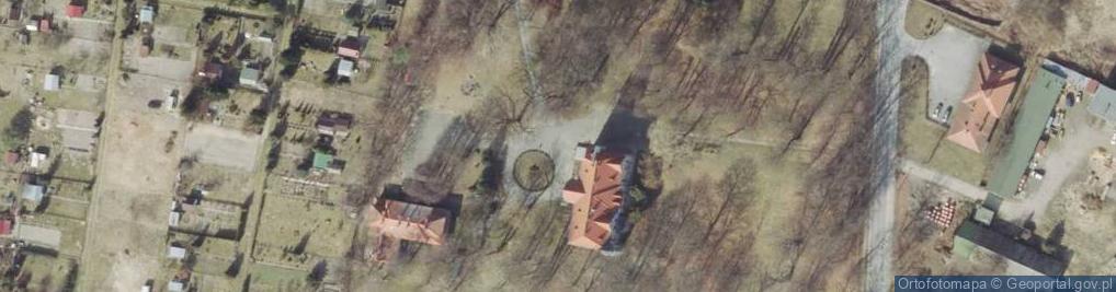Zdjęcie satelitarne Pałac Myśliwski