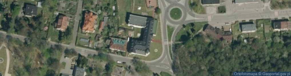 Zdjęcie satelitarne Pałac Prawdzic