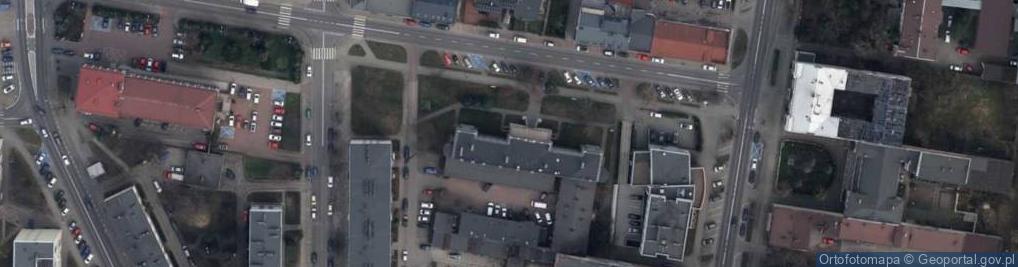 Zdjęcie satelitarne Pałac Rudowskich