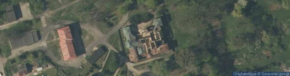 Zdjęcie satelitarne Pałac Rzewuskich