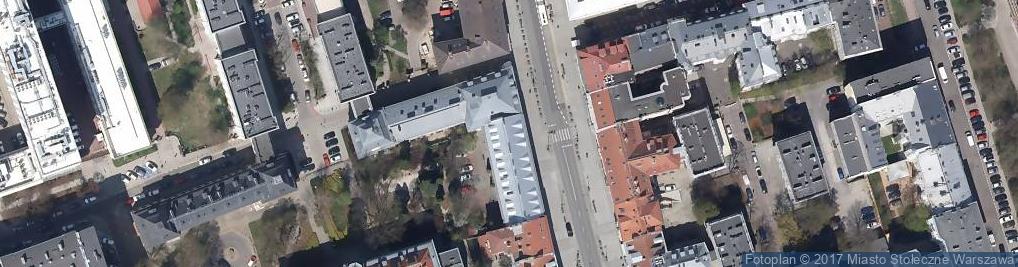 Zdjęcie satelitarne Pałac Sanguszków