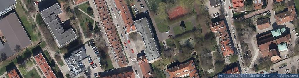 Zdjęcie satelitarne Pałac Sapiehów