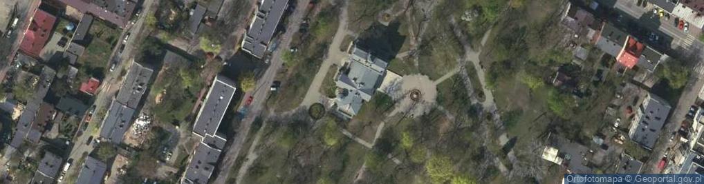 Zdjęcie satelitarne Pałac Sokoła