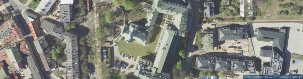 Zdjęcie satelitarne Pałac Suchorabskich