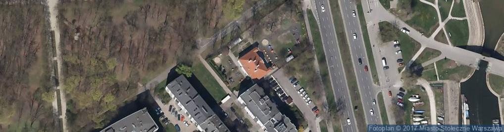 Zdjęcie satelitarne Pałac Symonowiczów