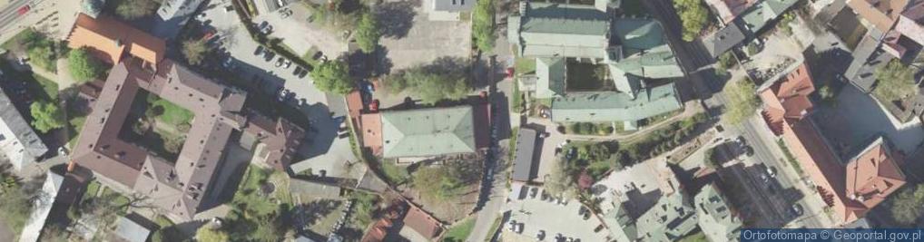 Zdjęcie satelitarne Pałac Tarłów