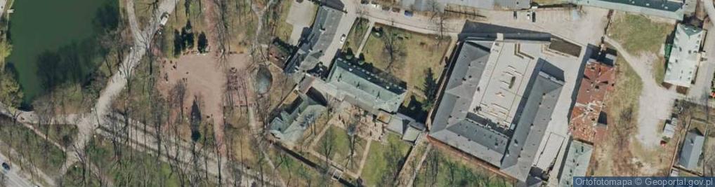 Zdjęcie satelitarne Pałac Tomasza Zielińskiego w Kielcach