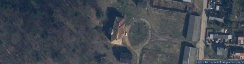Zdjęcie satelitarne Pałac w Bienicach