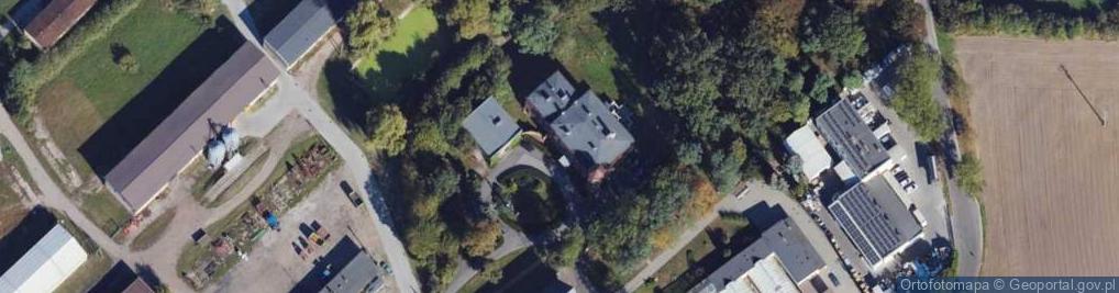 Zdjęcie satelitarne Pałac w Kończewicach