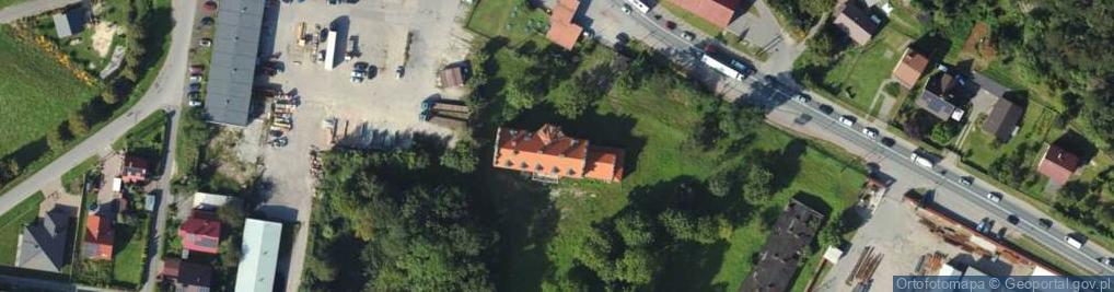 Zdjęcie satelitarne Pałac w Kryspinowie