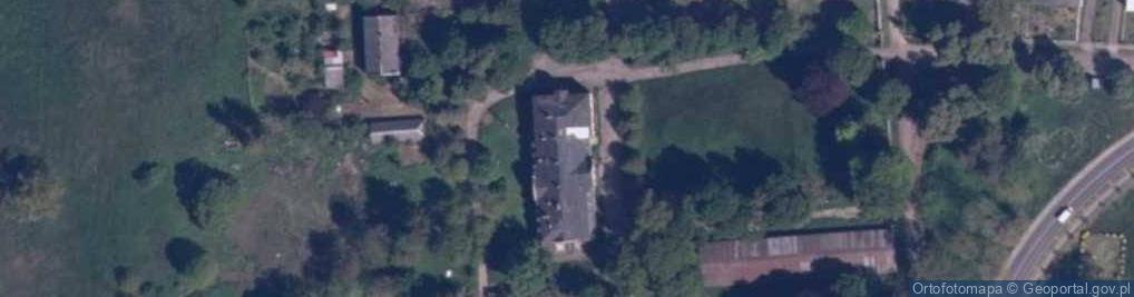 Zdjęcie satelitarne Pałac w Nacławiu